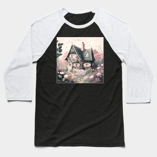 Wonderland Fantasy Home Dreamy Vintage Fairycore Baseball T-Shirt